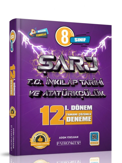 1. Dönem LGS Şarj T.C. İnkılap Tarihi ve Atatürkçülük Deneme Sınavı - 