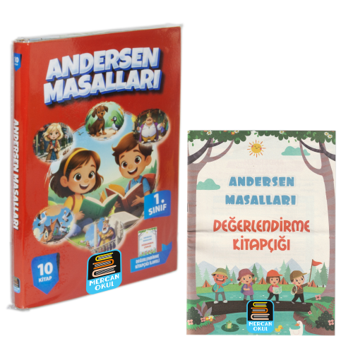 1 Sınıf Okuma Seti Andersen Masalları 10 Kitap + Değerlendirme Kitapçı