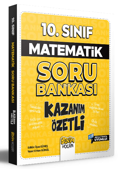 10. Sınıf Kazanım Özetli Matematik Soru Bankası - Erhan Gürgil | Yeni 