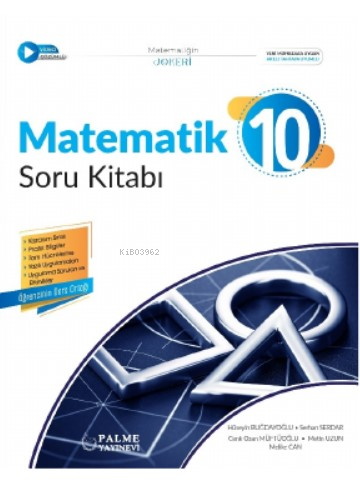 10.Sınıf Matematik Soru Kitabı - Hüseyin Buğdayoğlu | Yeni ve İkinci E