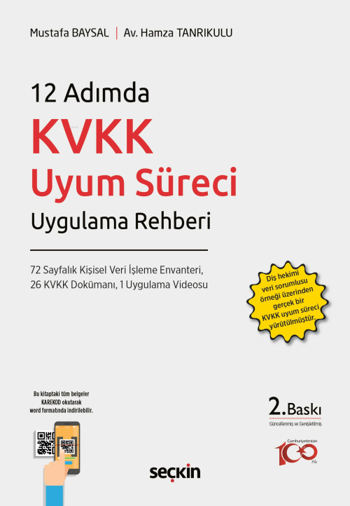 12 Adımda KVKK Uyum Süreci - Hikmet Cem Congar | Yeni ve İkinci El Ucu