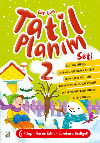 2. Sınıf Gün Gün Tatil Planım Seti - Abdullah Coşkun | Yeni ve İkinci 