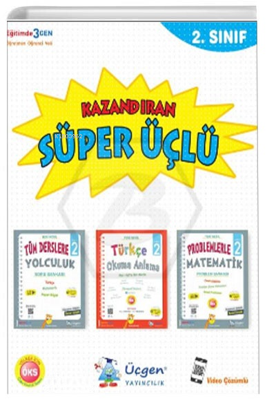 2. Sınıf Süper 3 lü Kazandıran Kitaplar - Kolektif | Yeni ve İkinci El