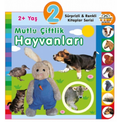 2+ Yaş Mutlu Çiftlik Hayvanları (Ciltli) - Kolektif | Yeni ve İkinci E