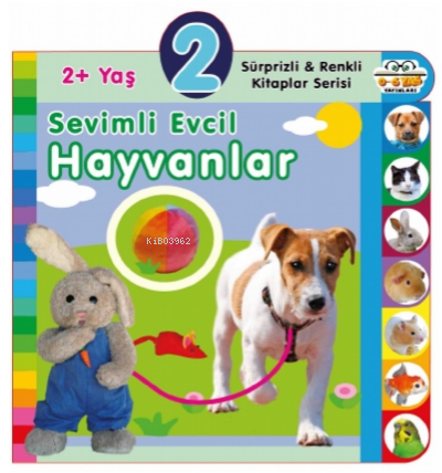 2+ Yaş Sevimli Evcil Hayvanlar (Ciltli) - Kolektif | Yeni ve İkinci El