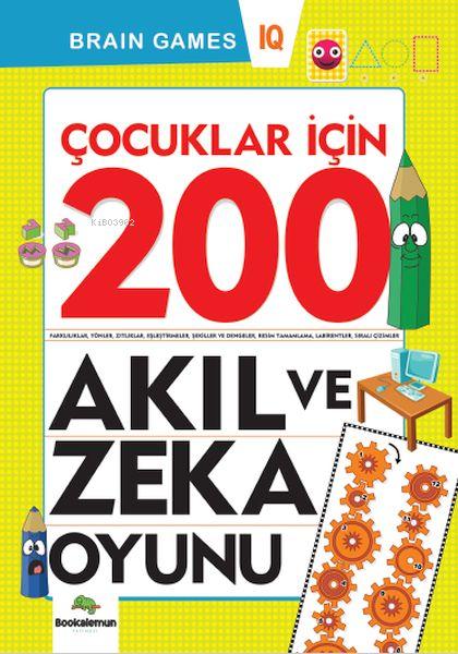 200 Akıl ve Zeka Oyunu - Furkan Karakaya | Yeni ve İkinci El Ucuz Kita