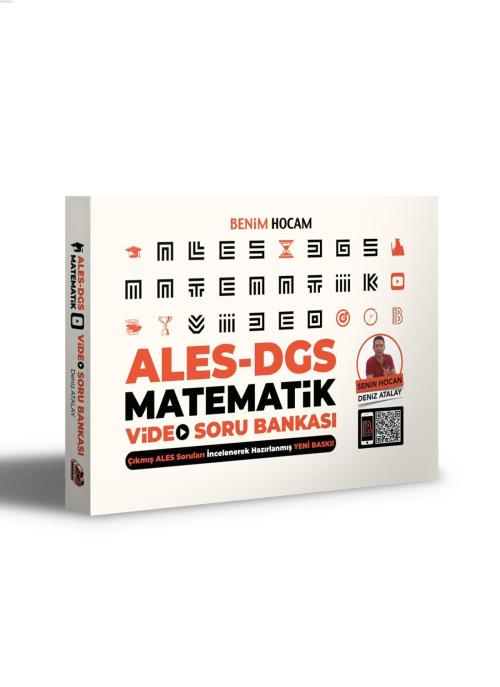 2021 ALES DGS Matematik Video Soru Bankası Benim Hocam Yayınları - Den