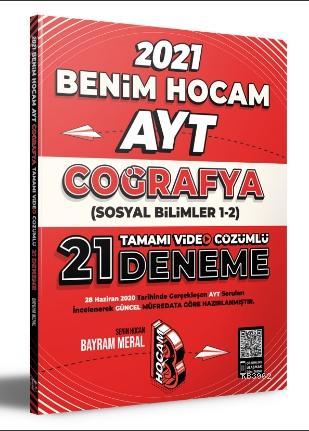 2021 AYT Coğrafya Tamamı Video Çözümlü 21 Deneme Sınavı - BAYRAM MERAL