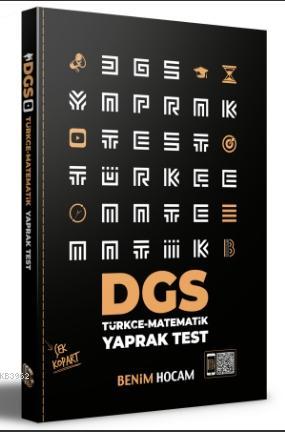 2021 DGS Türkçe - Matematik Çek Kopart Yaprak Test - Kolektif | Yeni v