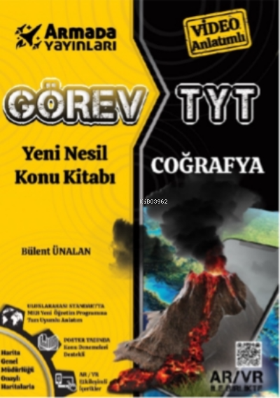 2021 Görev TYT Coğrafya Yeni Konu Kitabı - Bülent Ünalan | Yeni ve İki