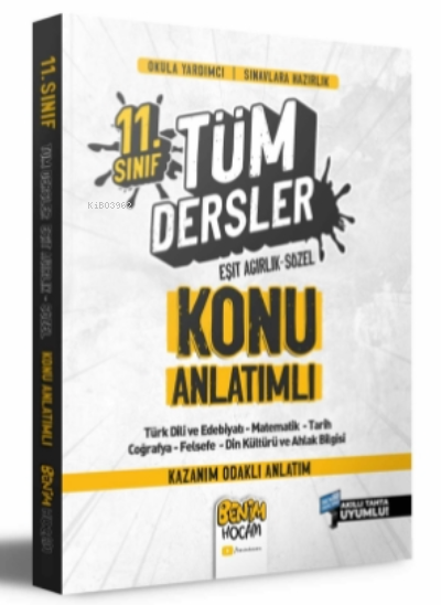 2022 11. Sınıf Eşit Ağırlık - Sözel Tüm Dersler Konu Anlatımı - Kolekt