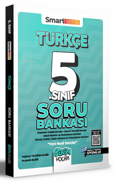 2022 5. Sınıf Türkçe Soru Bankası Benim Hocam Yayınları - Yağmur Yıldı