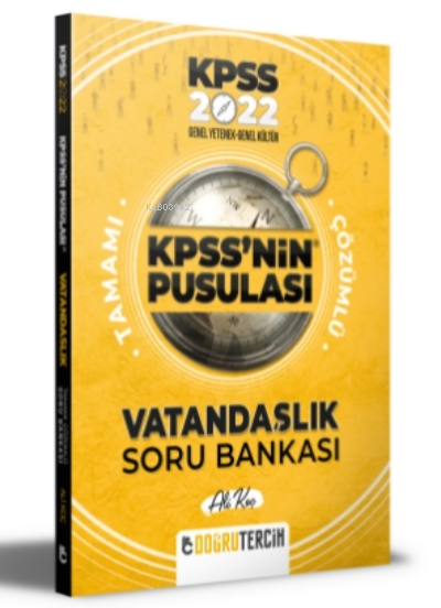 2022 KPSS'NİN Pusulası Vatandaşlık Soru Bankası - Ali Koç | Yeni ve İk