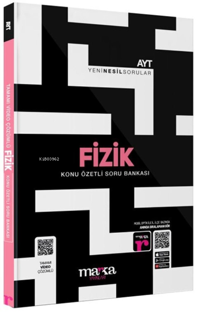 2023 AYT Fizik Konu Özetli Yeni Nesil Soru Bankası Tamamı Video Çözüml