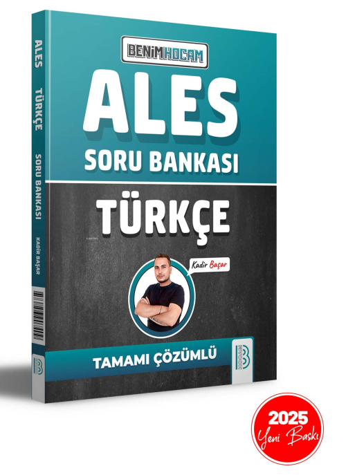 2024 ALES Türkçe Tamamı Çözümlü Soru Bankası - Kadir Başar | Yeni ve İ