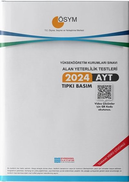 2024 AYT Çıkmış Sorular Video Çözümlü - Kolektif | Yeni ve İkinci El U