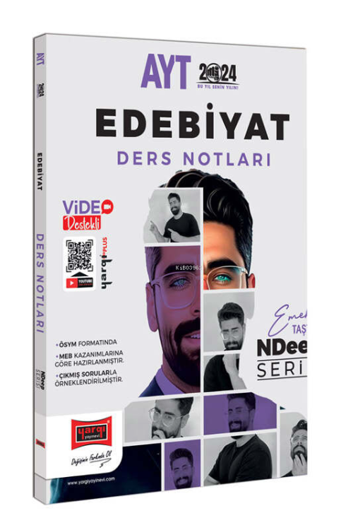 2024 AYT NDeep Serisi Edebiyat Ders Notları - Emek Taştan | Yeni ve İk