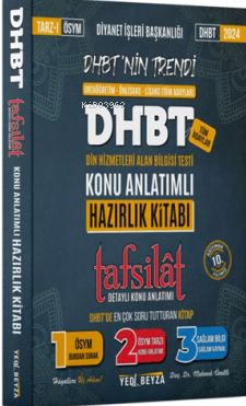 2024 DHBT Tafsilat Hazırlık Kitabı - Mehmet Ümitli | Yeni ve İkinci El