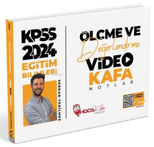 2024 KPSS Eğitim Bilimleri Ölçme ve Değerlendirme Video Kafa Notlar - 