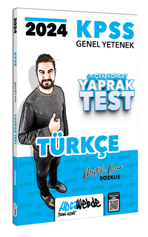 2024 KPSS GY Türkçe Yaprak Test - Mustafa Onur Bozkuş | Yeni ve İkinci