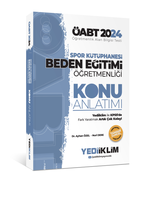 2024 ÖABT Spor Kütüphanesi Beden Eğitimi Öğretmenliği Konu Anlatımı - 