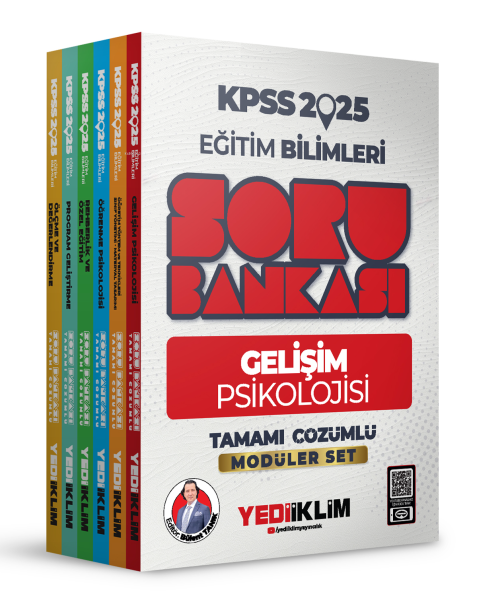 2025 Eğitim Bilimleri Tamamı Çözümlü Modüler Set Soru Bankası - Bülent