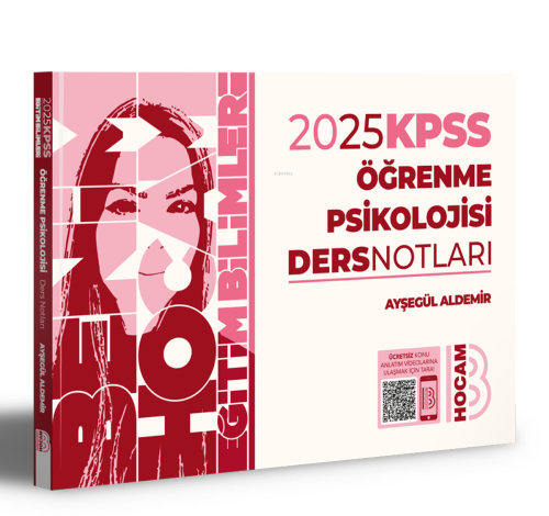 2023 KPSS Eğitim Bilimleri Öğrenme Psikolojisi Video Ders Notları - Ay