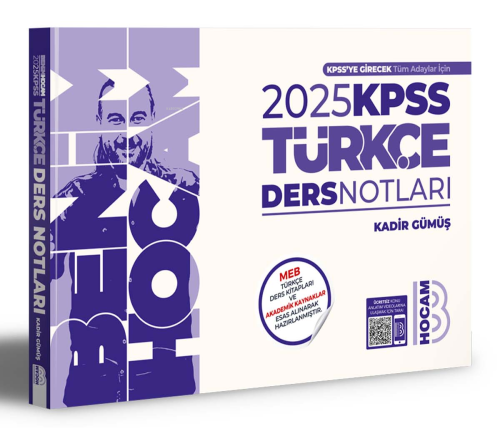 2025 KPSS Türkçe Ders Notları - Kadir Gümüş | Yeni ve İkinci El Ucuz K