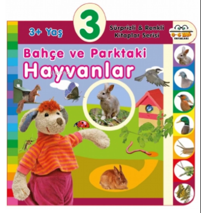 3+ Yaş Bahçe ve Parktaki Hayvanlar (Ciltli) - Kolektif | Yeni ve İkinc