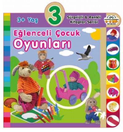 3+ Yaş Eğlenceli Çocuk Oyunları (Ciltli) - Kolektif | Yeni ve İkinci E