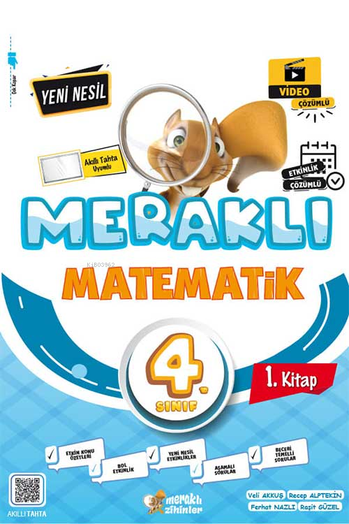 4. Sınıf Meraklı Matematik 1. Kitap - Kolektif | Yeni ve İkinci El Ucu