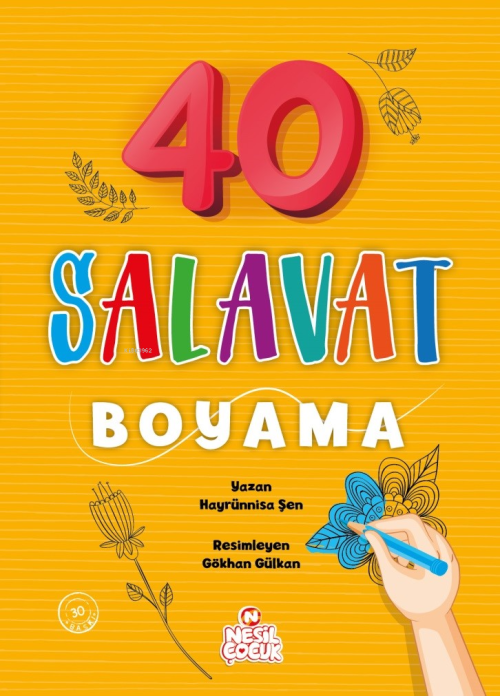 40 Salavat Boyama - Hayrünnisa Şen | Yeni ve İkinci El Ucuz Kitabın Ad