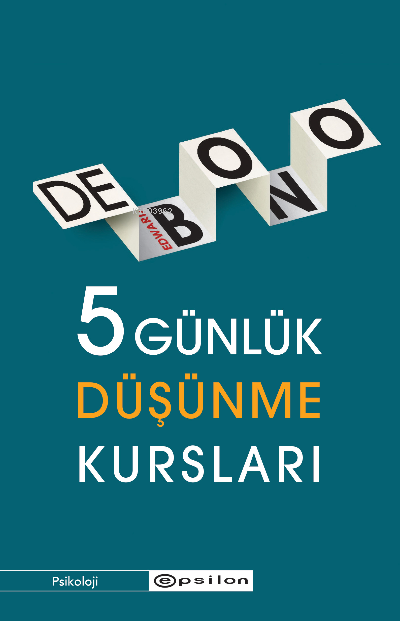 5 Günlük Düşünme Kursları - Edward De Bono | Yeni ve İkinci El Ucuz Ki