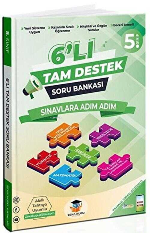 5. Sınıf 6`lı Tam Destek Soru Bankası - Kolektif | Yeni ve İkinci El U