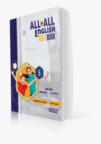 5. Sınıf All in All English Test Book - S. Müge Akgün | Yeni ve İkinci