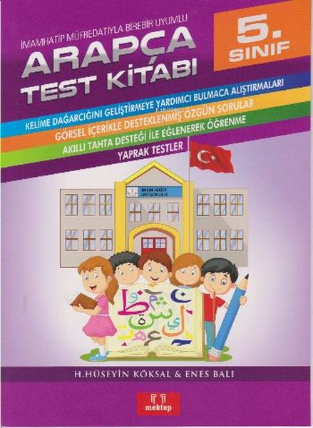 5. Sınıf Arapça Test Kitabı - Enes Balı | Yeni ve İkinci El Ucuz Kitab