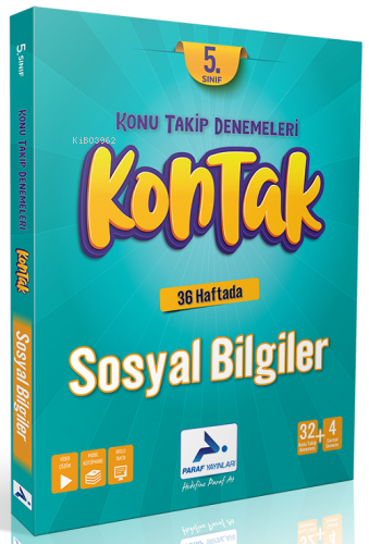 5. Sınıf Sosyal Bilgiler Kontak Konu Takip Denemeleri - Kolektif | Yen