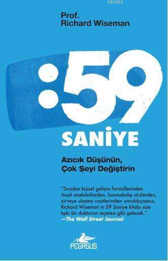 59 Saniye - Richard Wiseman | Yeni ve İkinci El Ucuz Kitabın Adresi