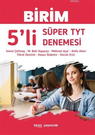 5'li Süper TYT Denemesi - Kolektif | Yeni ve İkinci El Ucuz Kitabın Ad