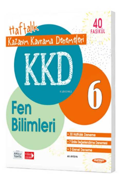 6 Fen Bilimleri Haftalık Kazanım Kavrama Denemeleri (42 Fasikül) - Kol