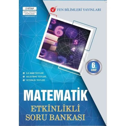 6. Sınıf Matematik Etkinlikli Soru Bankası - Kolektif | Yeni ve İkinci