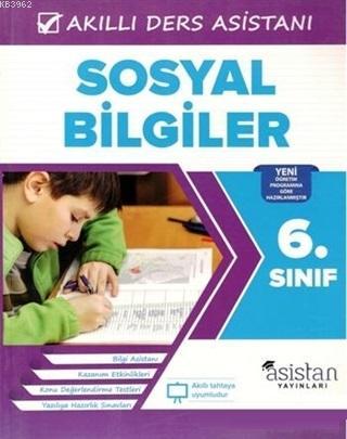 6. Sınıf Sosyal Bİlgiler Akıllı Ders Asistanı - Kolektif | Yeni ve İki