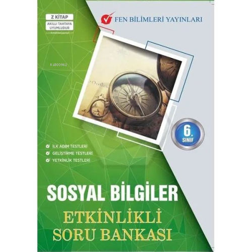 6. Sınıf Sosyal Bilgiler Etkinlikli Soru Bankası - Kolektif | Yeni ve 