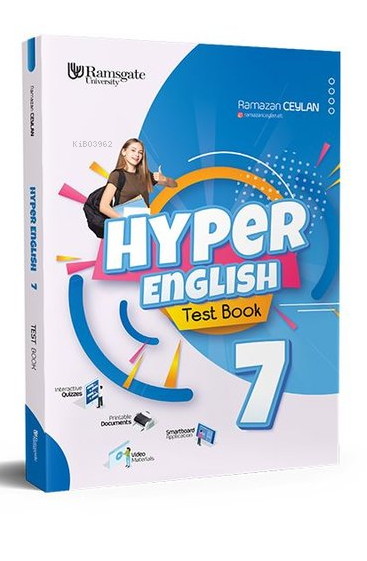 7. Sınıf Hyper English Test Book - Ramazan Ceylan | Yeni ve İkinci El 