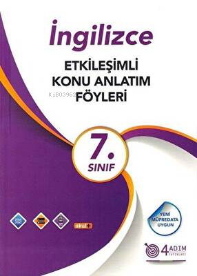 7. Sınıf İngilizce Etkileşimli Konu Anlatım Föyleri - Özlem Özay | Yen