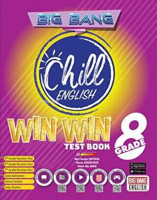 8. Grade Big Bang Chill English Win Win Test Book - Nuri Serdar Eryüce