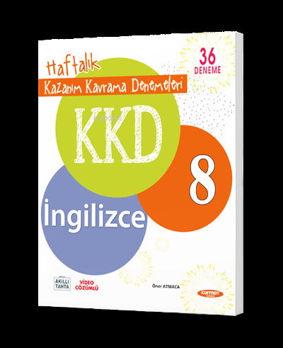 8 İngilizce Haftalık Kazanım Kavrama Denemeleri (36 Fasikül) - Kolekti