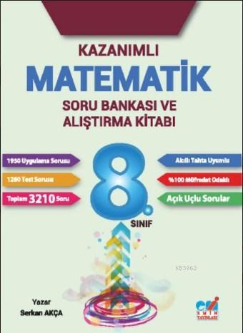 2017 8. Sınıf Kazanımlı Matematik Soru Bankası ve Alıştırma Kitabı - S