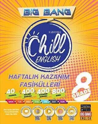 8. Sınıf Big Bang Chill English Haftalık Kazanım Fasikülleri - Nuri Se