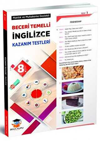 8. Sınıf İngilizce Beceri Temelli Kazanım Testleri - Kolektif | Yeni v